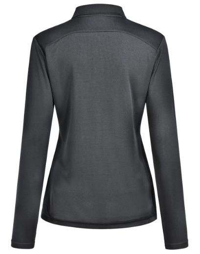 Picture of Winning Spirit, Ladies Bamboo Charcoal L/S Polo